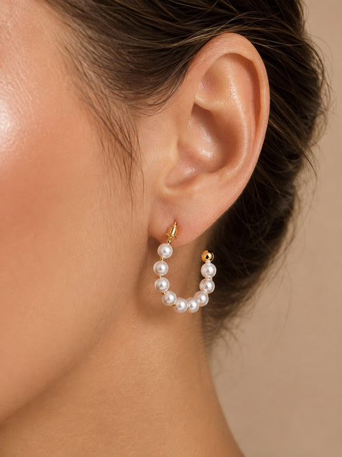 Aretas Racimo de Perlas